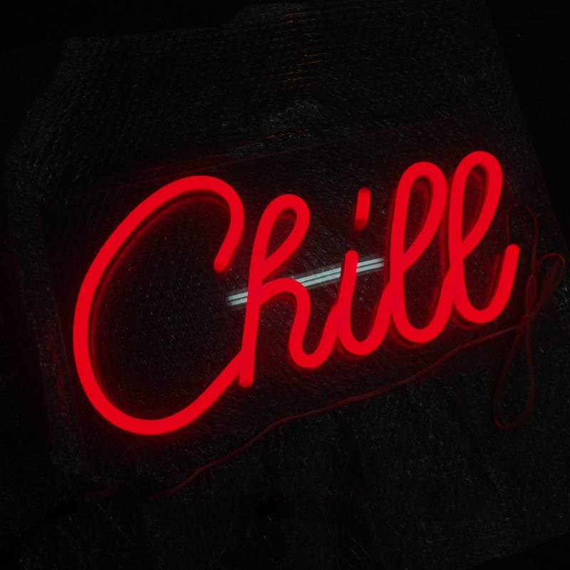 Đèn Led Neon Chill - Đèn Trang Trí Led Neon Sign 