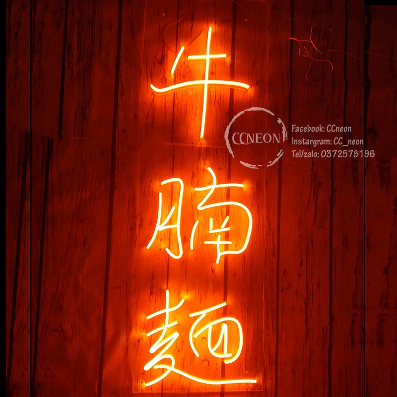 Đèn Led Neon Chữ Trung Quốc 