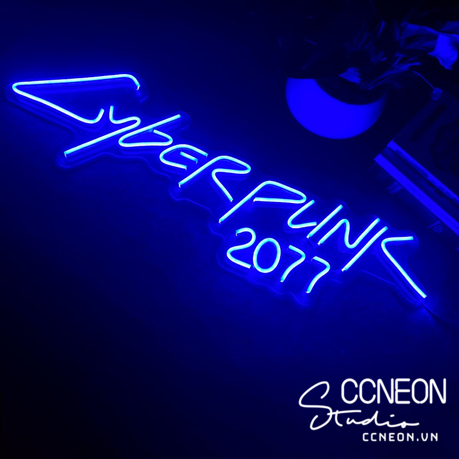 Đèn Trang Trí Led Neon Sign Theo Yêu Cầu - Đèn Led Neon Sign Cyberpunk 2077 