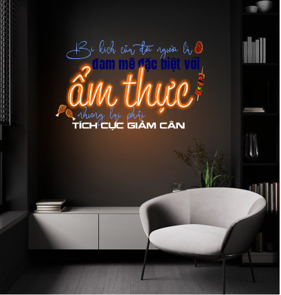 Đèn Led Neon Trang Trí In UV theo yêu cầu 