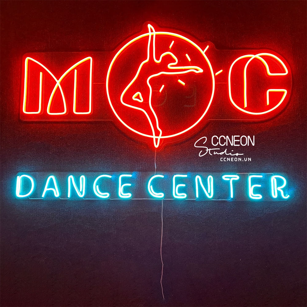 Đèn Trang Trí Led Neon MOC dance center 