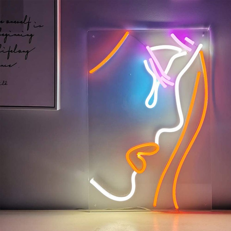 Đèn Trang Trí Led Neon Sign Cry Girl [Kích thước 37x26 cm] 