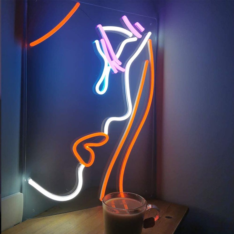 Đèn Trang Trí Led Neon Sign Cry Girl [Kích thước 37x26 cm] 