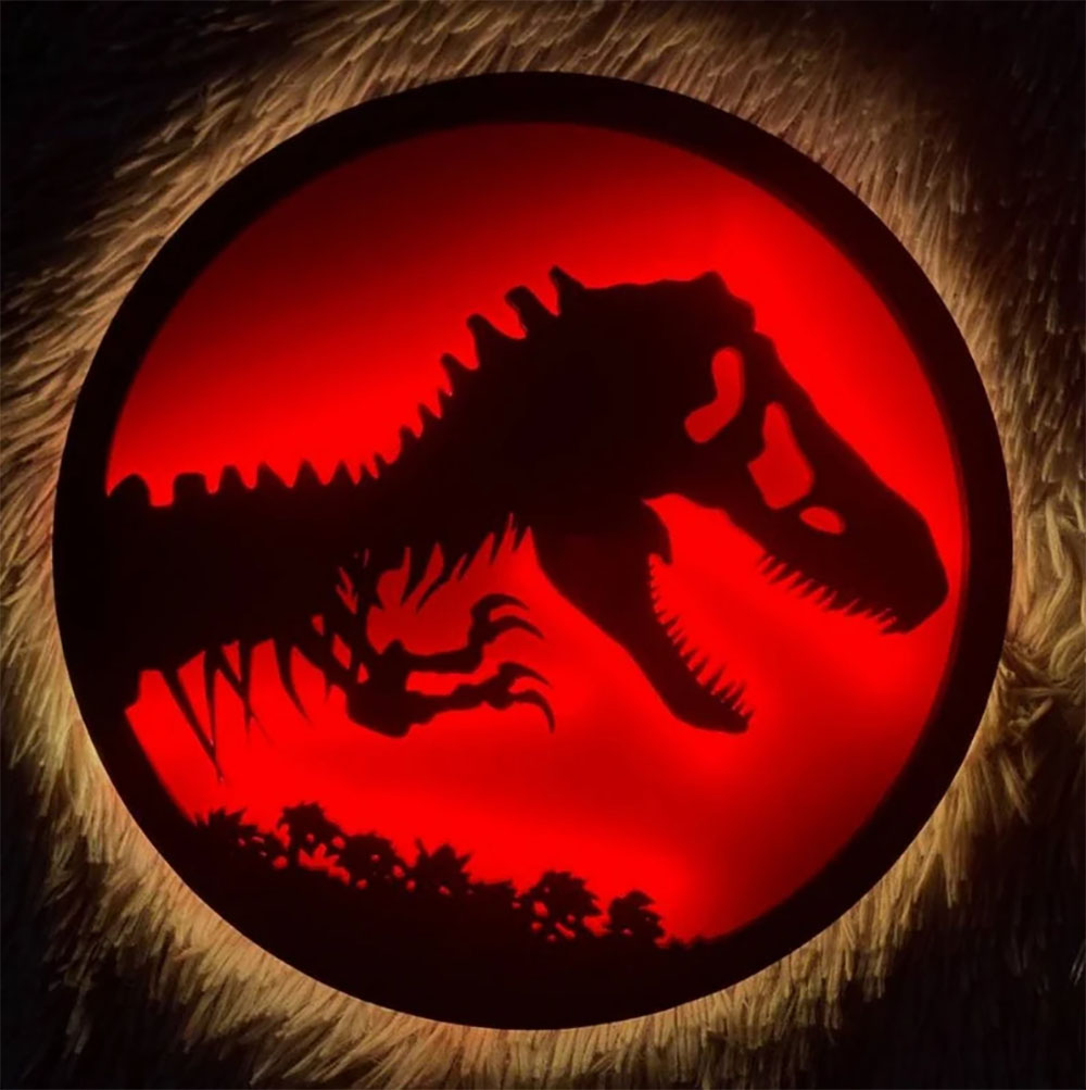 Đèn Trang Trí Jurassic Park 