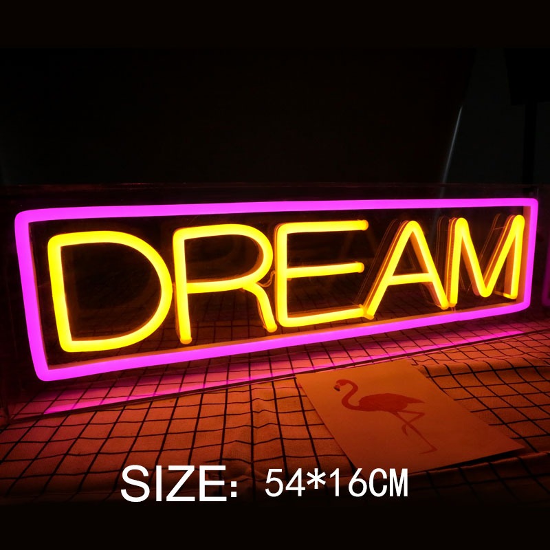 Đèn Trang Trí Led Neon Sign DREAM 