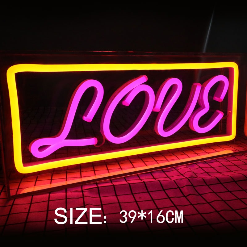 Đèn Trang Trí Led Neon Sign LOVE 