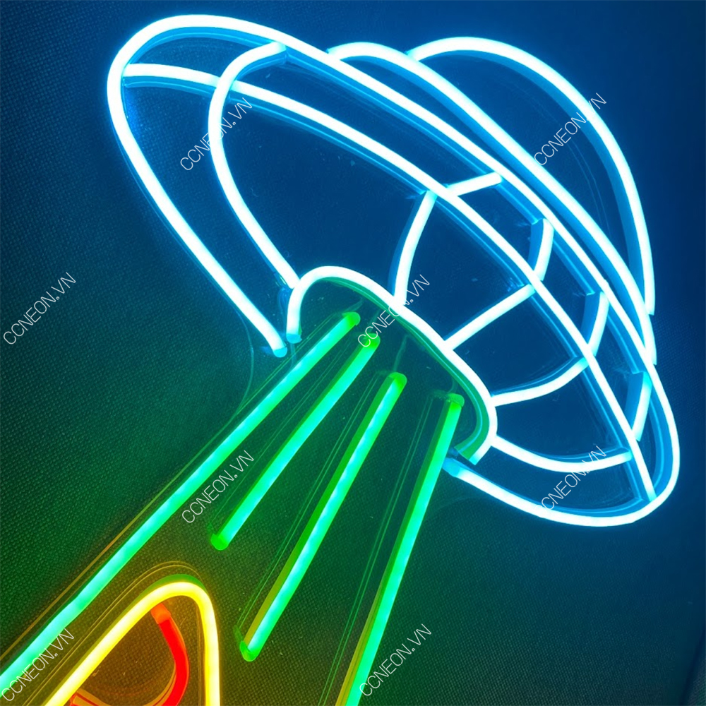 Đèn Trang Trí Led Neon Pizza Mẫu 2 