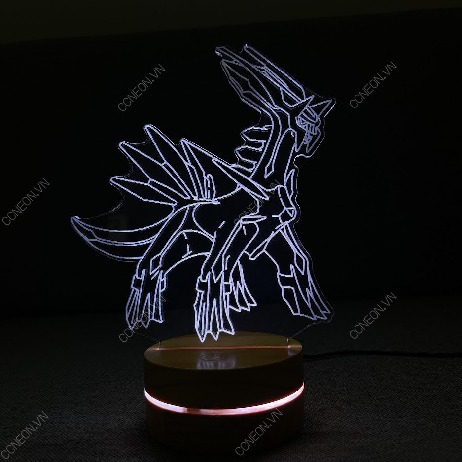Đèn Led 3D để bàn DIALGA V1 - Đèn Led 3D để bàn Pokemon 