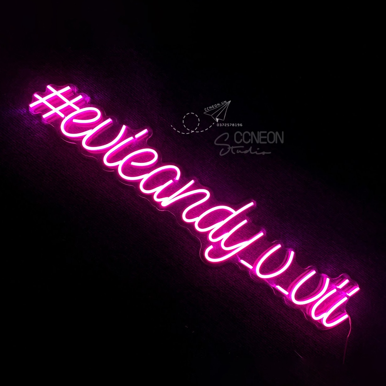Đèn Trang Trí Led Neon #evieandy_v_vii 