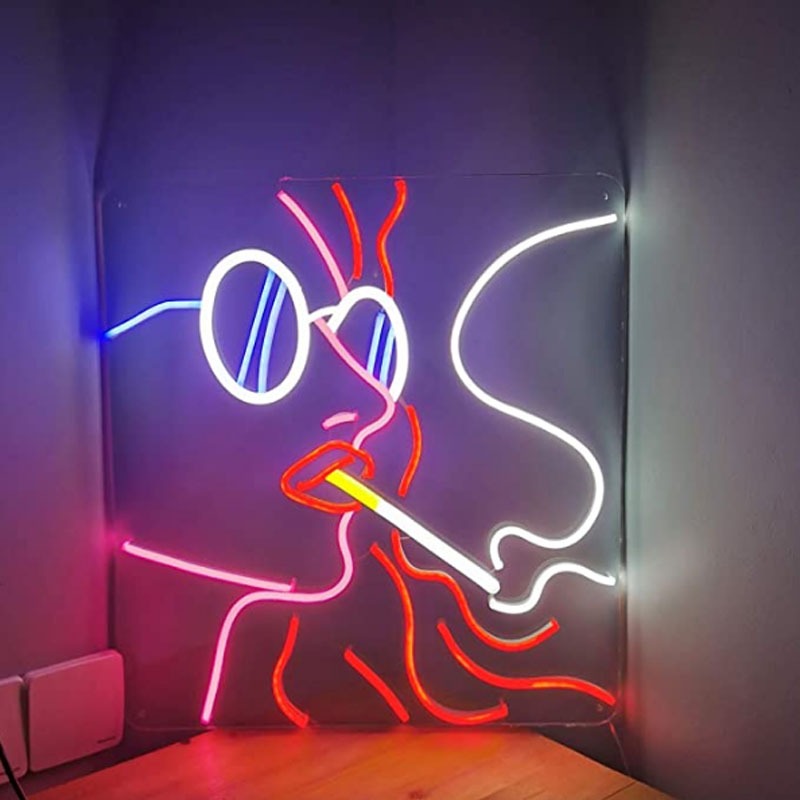 Đèn Led Neon Trang Trí Phòng Nghệ Thuật - Freethinking Women Neon Sign Lights 
