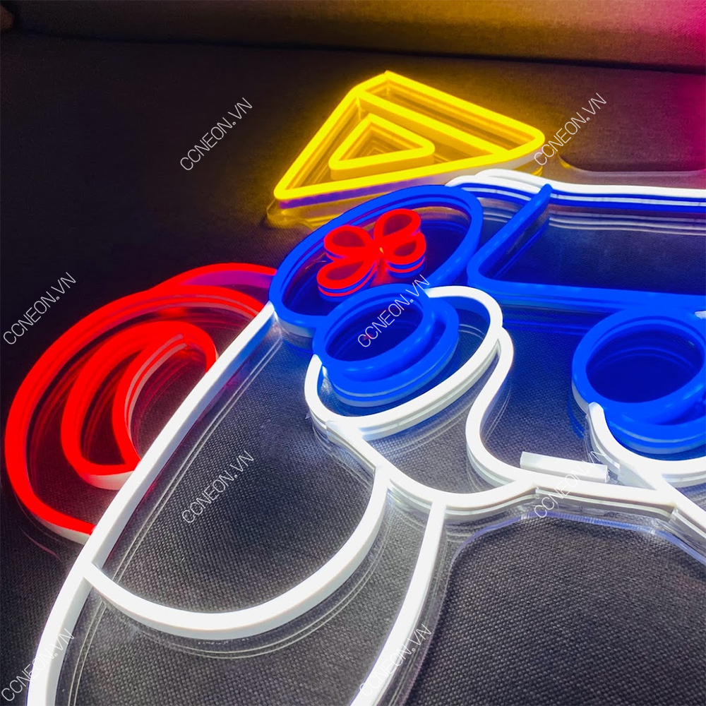 Đèn Led Neon Trang Trí Góc Chơi Game Playstation neon