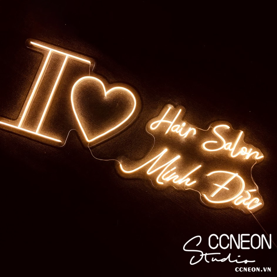 Đèn Trang Trí Led Neon Hair Salon Minh Đức 
