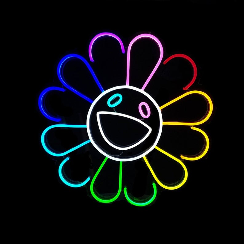 Đèn Led Neon Sign Hoa KaiKai KiKi- Đèn Trang Trí Led Neon Sign Theo Yêu Cầu 