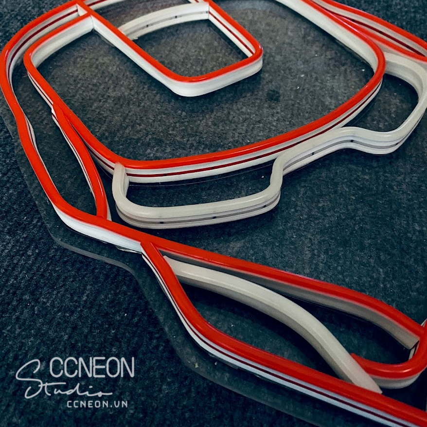 Đèn Trang Trí Iron Man LED Neon Sign - Đèn decor phòng, đèn tiktok 