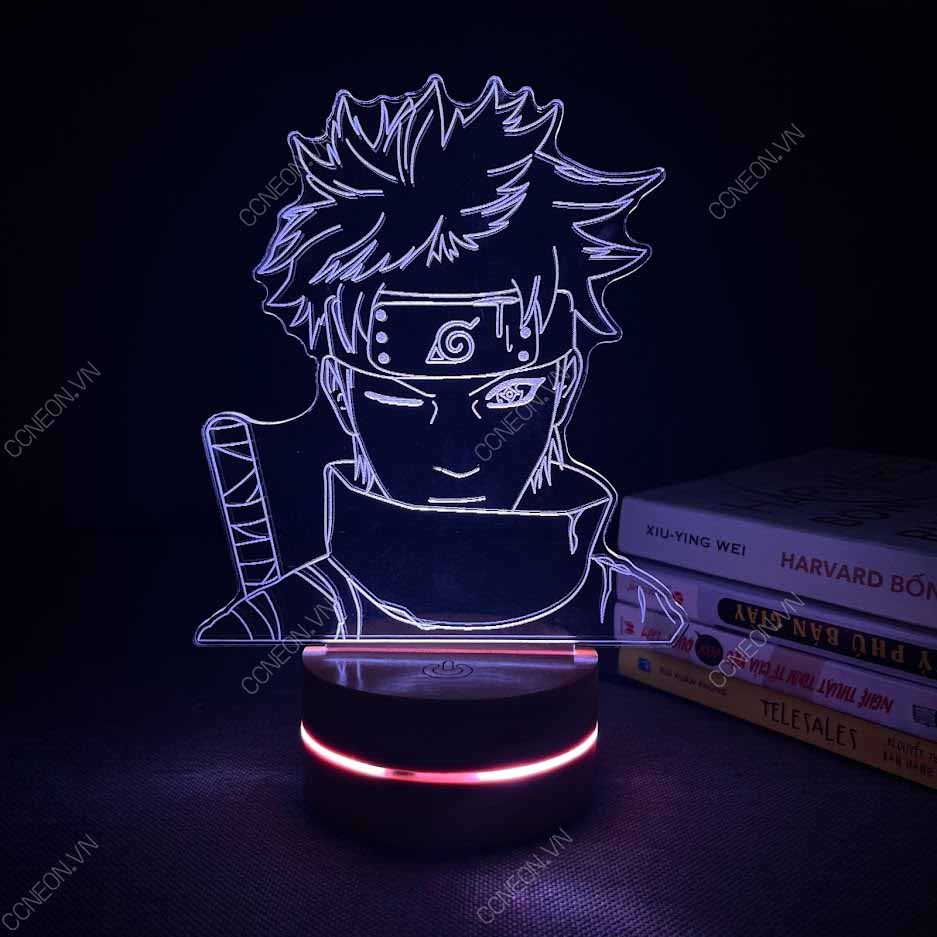 Đèn Led 3D ITCHI V1 - Naruto, Đèn Led 16 Màu Hình Nhân Vật Hoạt ...