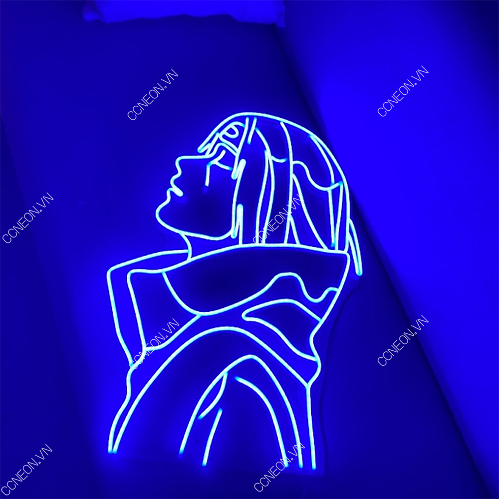 Đèn Trang Trí Led Neon Sign Itachi Xanh Dương - Naruto Led Neon Signs Mẫu 1 