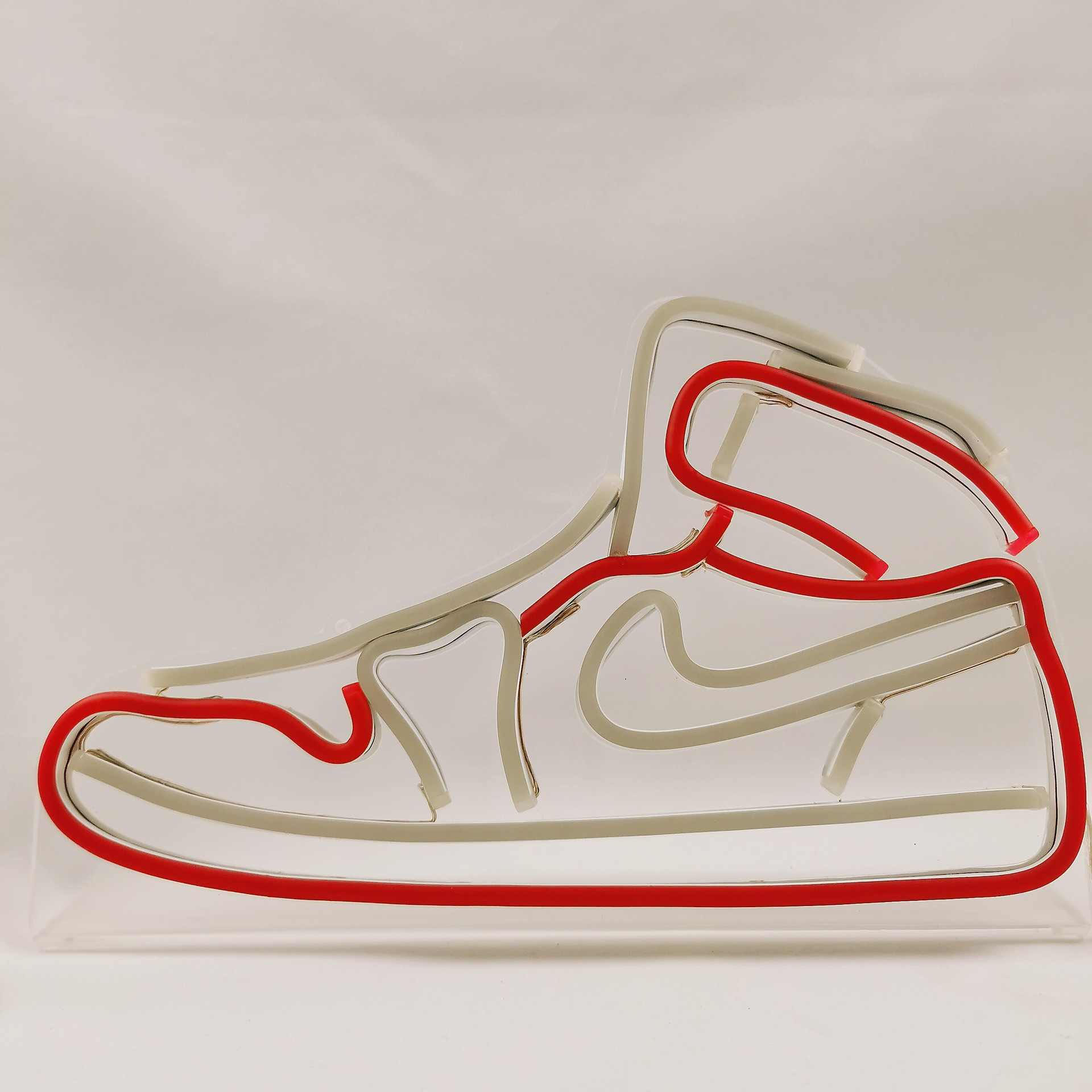 Đèn Trang Trí Led Neon Sign Giày Air Jordan ( Kích thước 45x26 cm) 