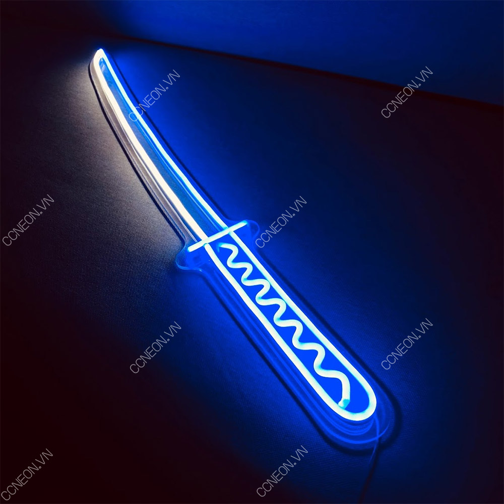 Đèn Trang Trí Led Neon Sign Kiếm Katana 