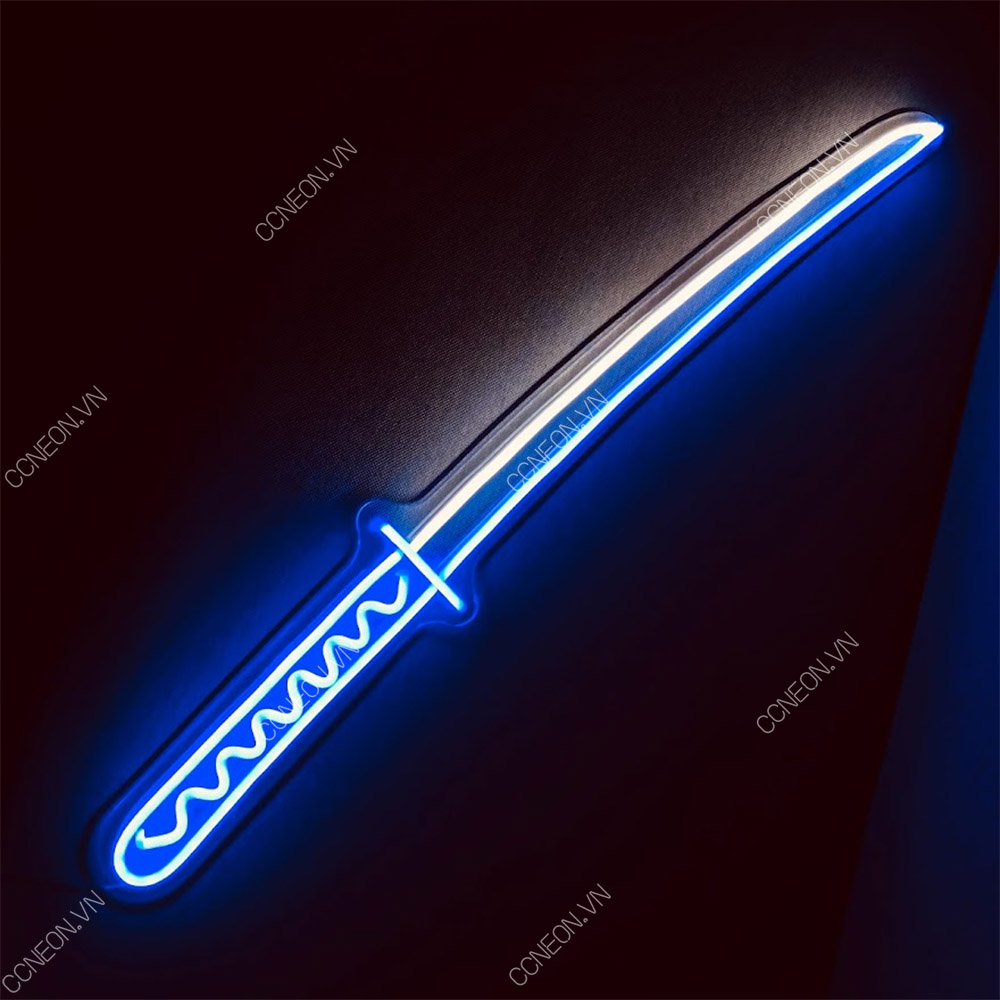Đèn Trang Trí Led Neon Sign Kiếm Katana 