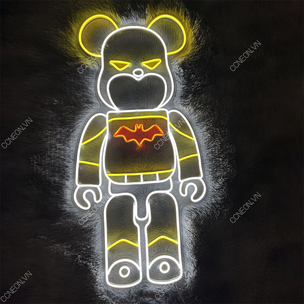 Tranh Tráng Gương Gấu KAWS – KW012 - Art Colors