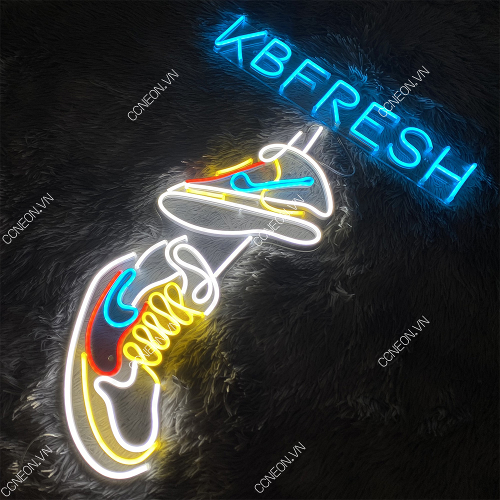 Đèn Trang Trí Led Neon KBFRESH Sneaker Sneaker Led Neon