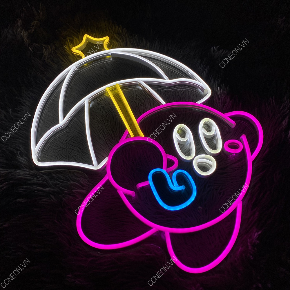 Đèn Trang Trí Led Neon Kirby Mẫu 2- Đèn Trang Trí Phòng Led Neon Sign 