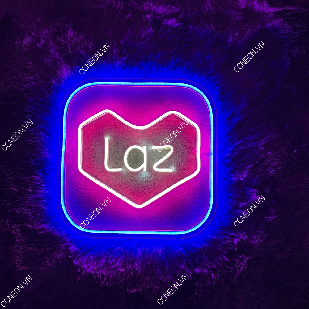 Đèn Trang Trí Led Neon Logo Lazada  LAZADA NEON LIGHT