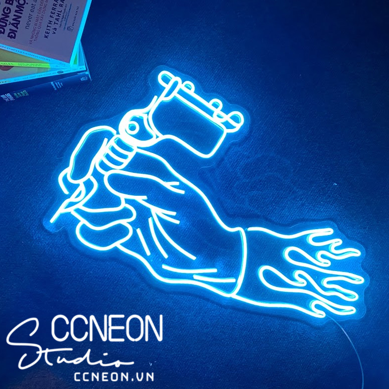 Đèn Trang Trí Led Neon Máy Xăm 