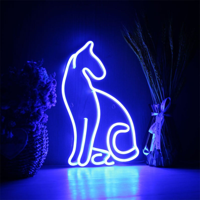 Đèn Trang Trí Led Neon Sign Hình Mèo [ Mẫu 4] 