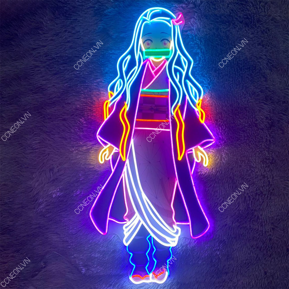 Tranh Led NEZUKO KAMADO | LED Neon Sign 