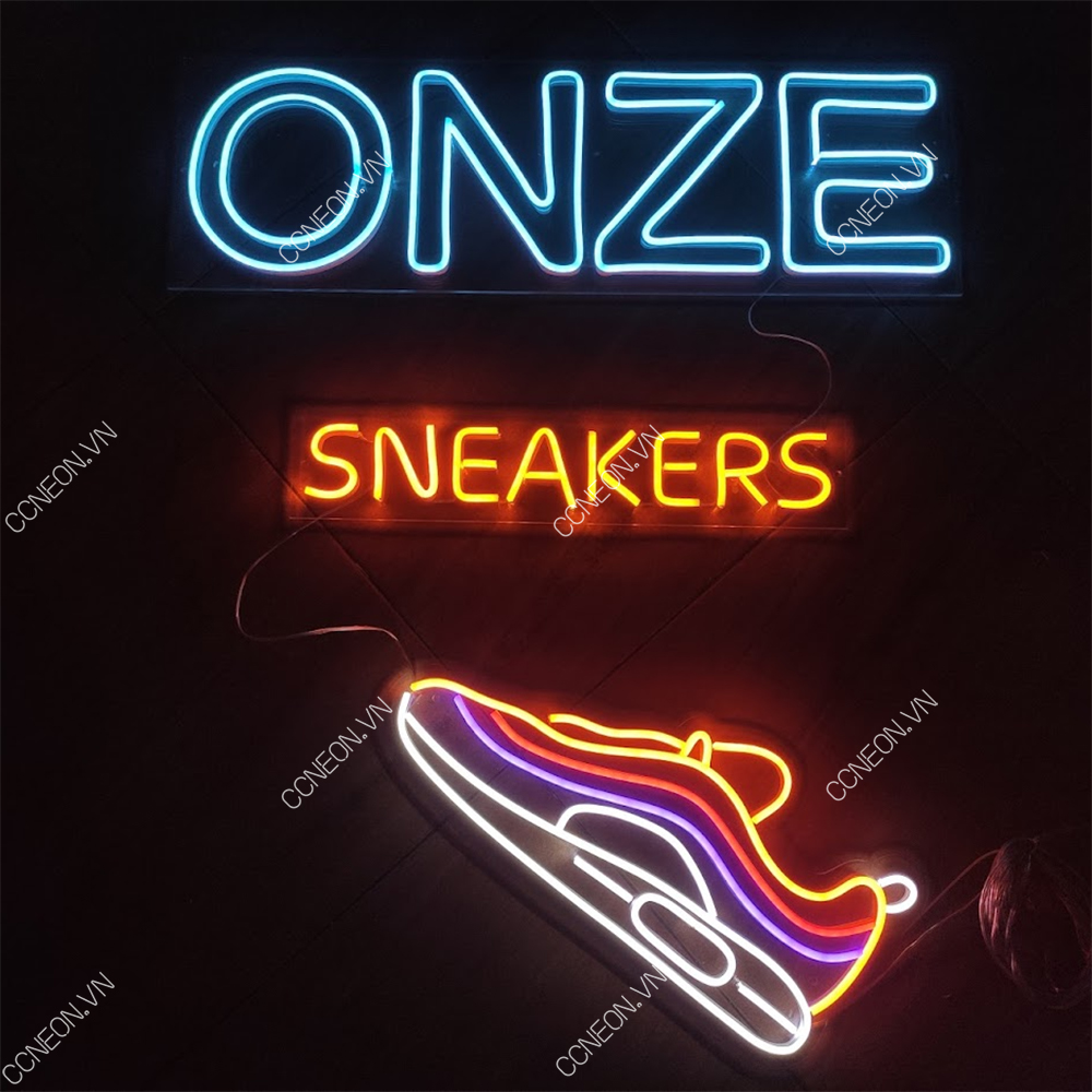 Đèn Trang Trí Led Neon ONZE sneaker 