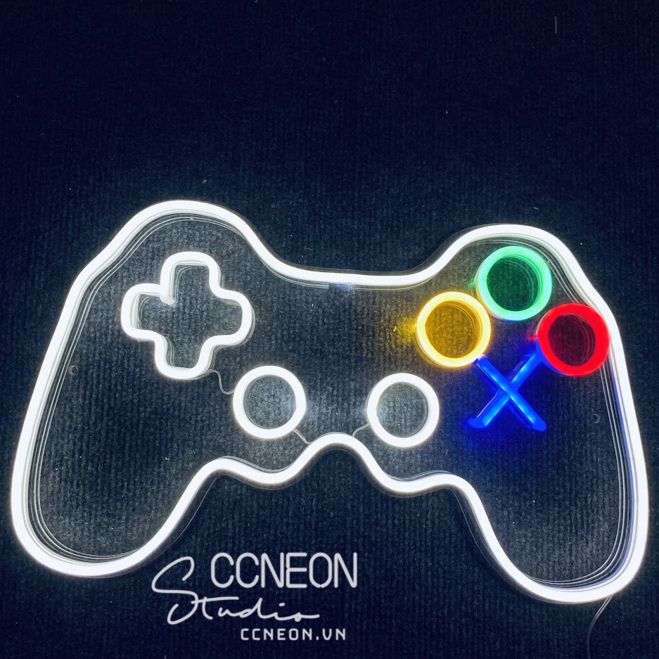 Đèn Led Neon Trang Trí Tay Cầm Chơi Game - Gaming Console Neon Sign 