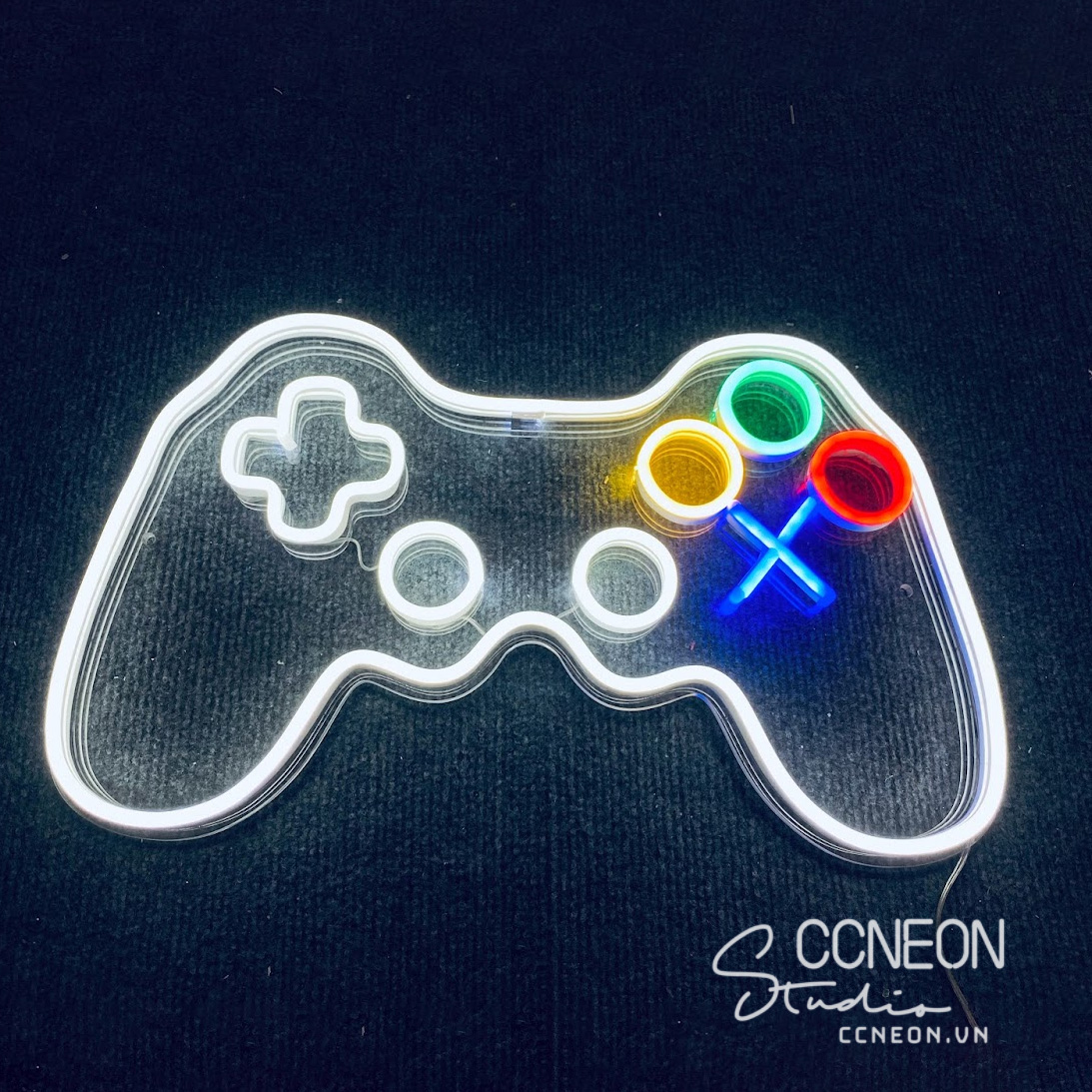Đèn Led Neon Trang Trí Tay Cầm Chơi Game - Gaming Console Neon Sign 