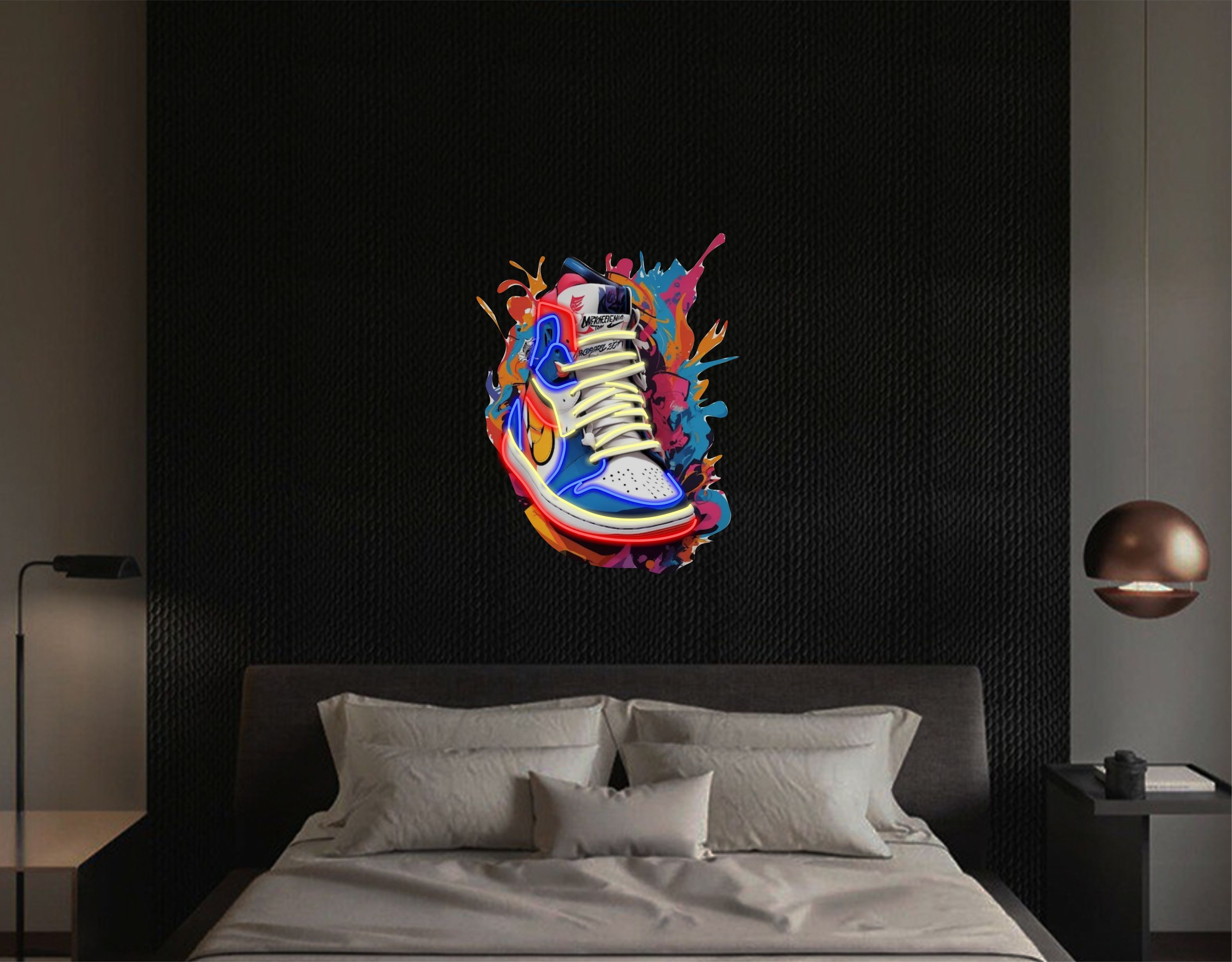 Đèn Led Neon Trang Trí In UV SNEAKER - Đèn Led Neon theo yêu cầu 