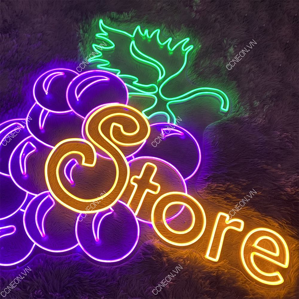 Đèn Trang Trí Led Neon Sign Nho Store 