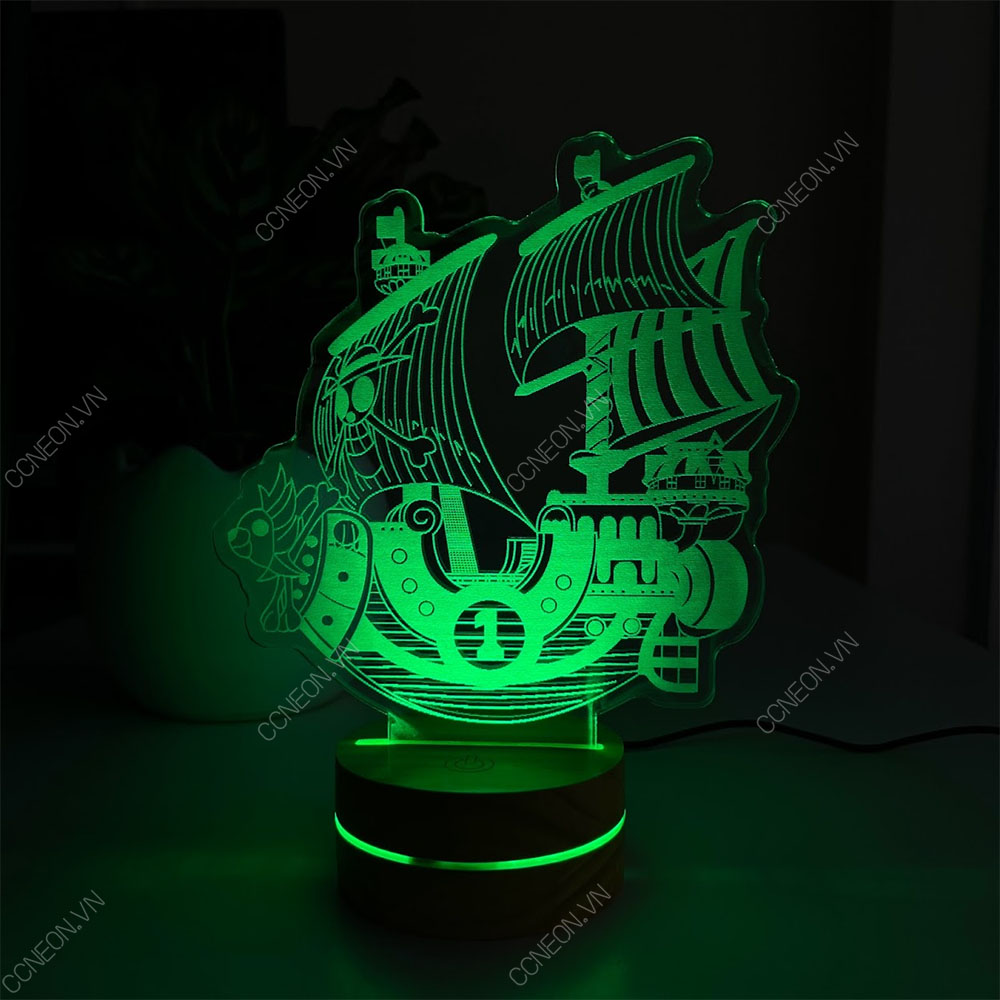 Đèn Led 3D Tàu Thousand Sunny - Đèn Led Onepiece - Đèn Led 16 Màu Hình Nhân Vật Hoạt Hình, Cảm Ứng , Điều Khiển Từ Xa Đèn Led 3D Tàu Thousand Sunny - Đèn Led Onepiece - Đèn Led 16 Màu Hình Nhân Vật Hoạt Hình, Cảm Ứng , Điều Khiển Từ Xa