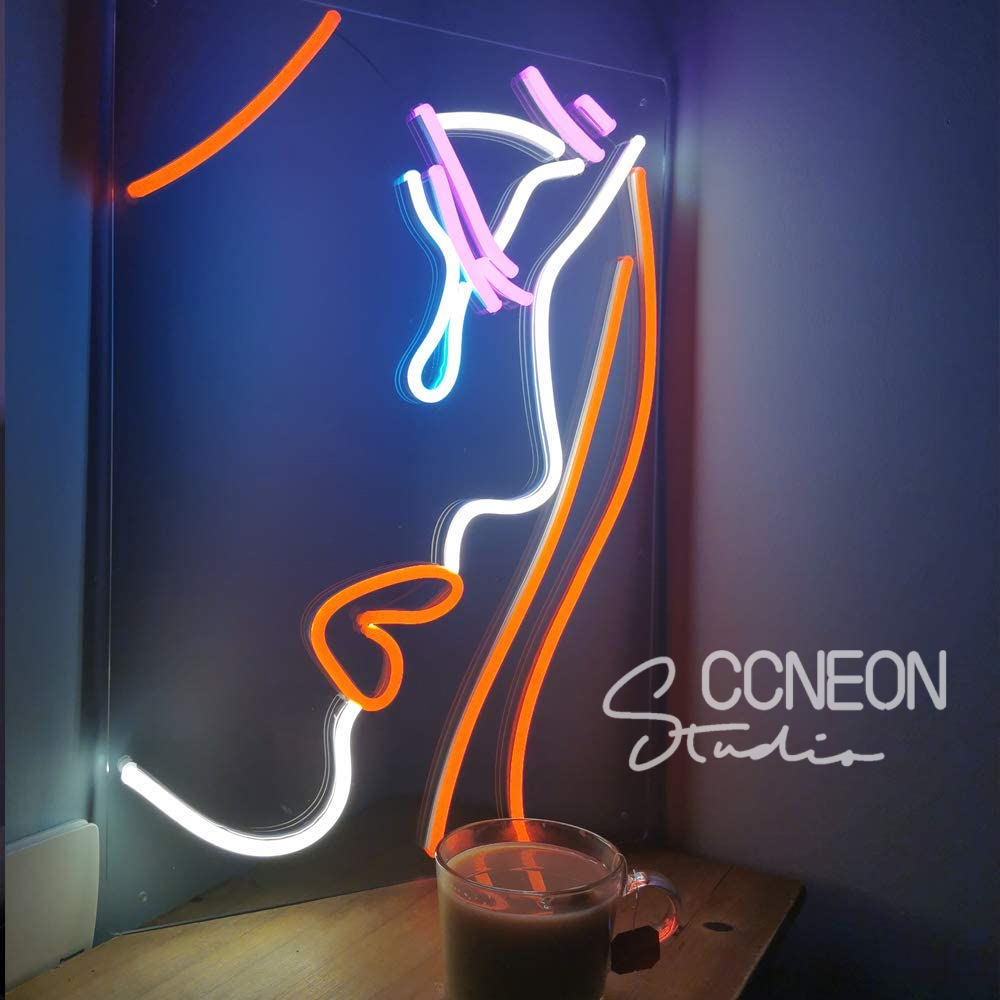 Đèn Trang Trí Led Neon Sign Cry Girl [Kích thước 37x26 cm] 
