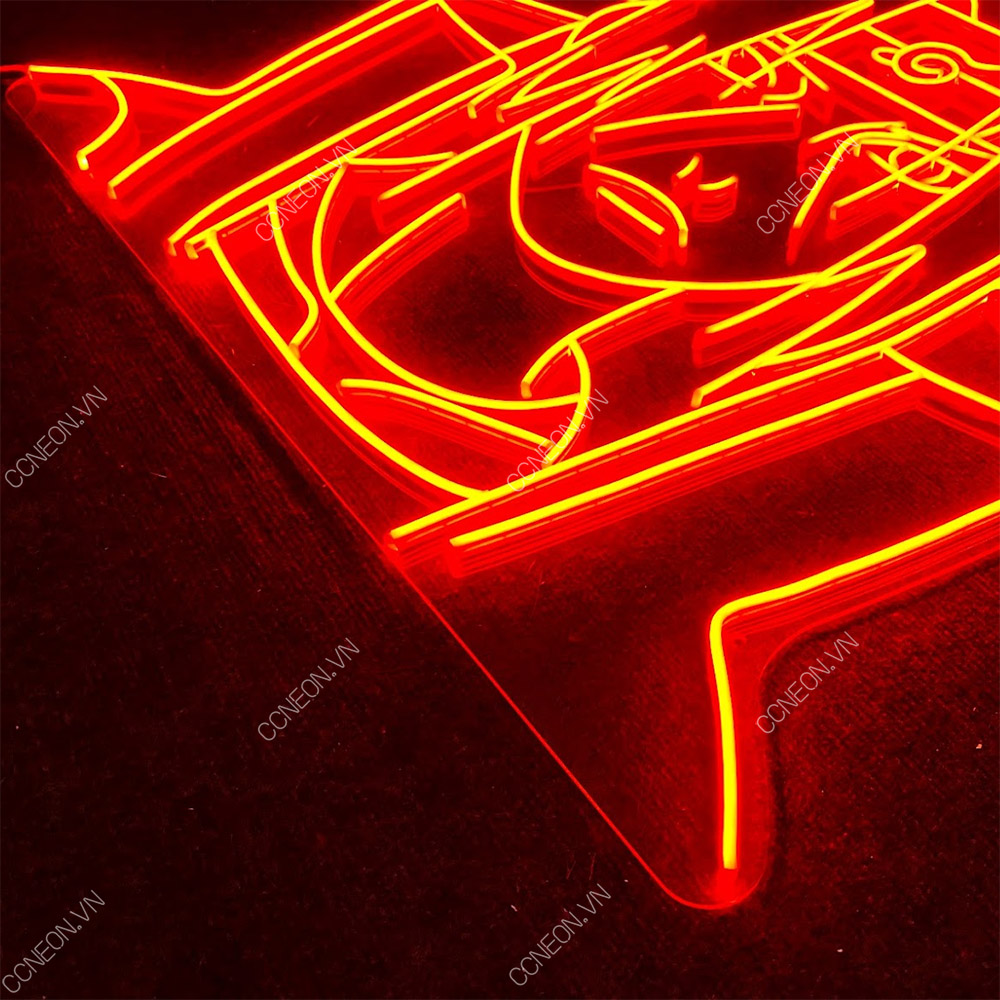 Đèn Trang Trí Led Neon Sign Uchiha Itachi Màu Đỏ - Anime Led Neon Signs 