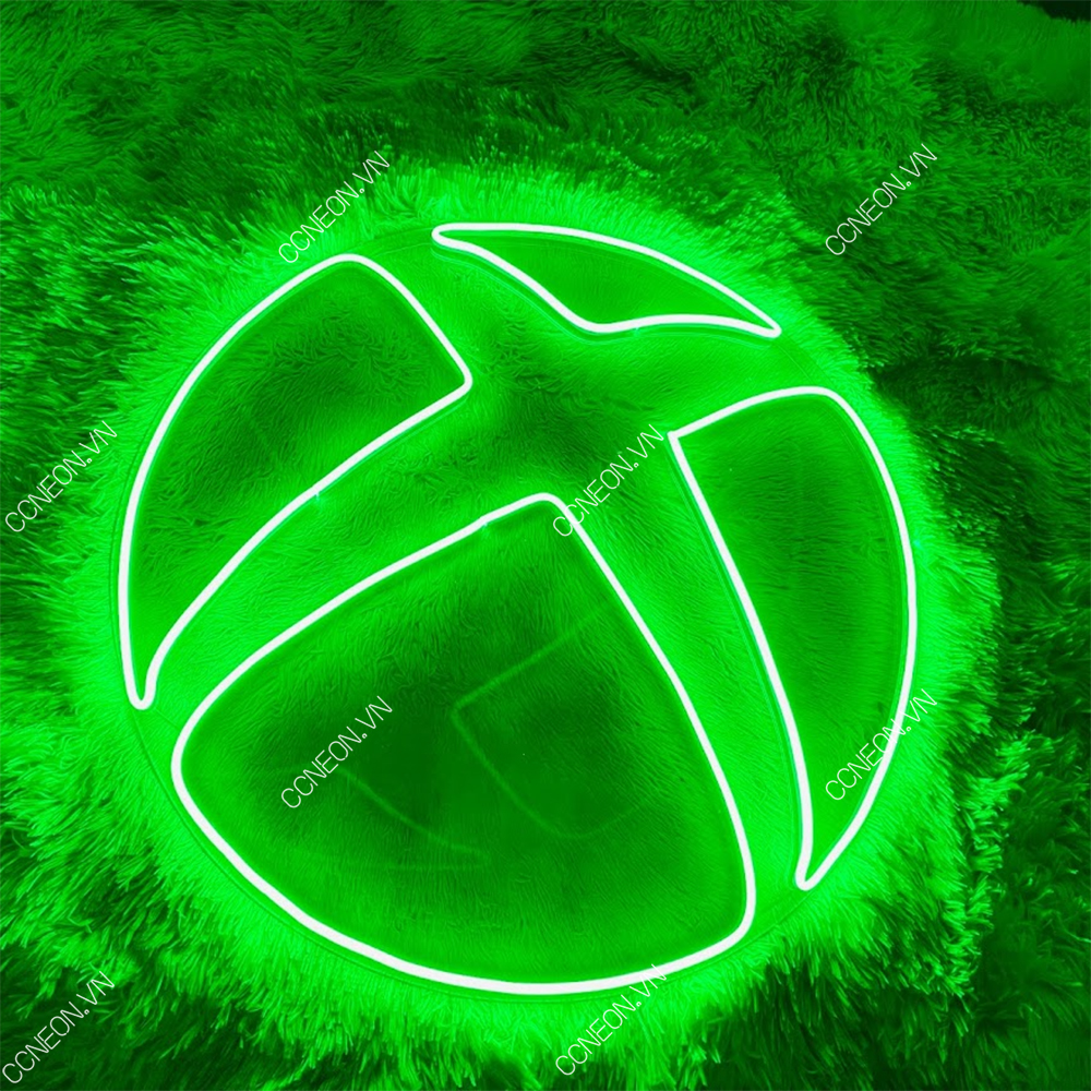 Đèn Led Neon Trang Trí Góc Chơi Game - Xbox logo Neon Sign 