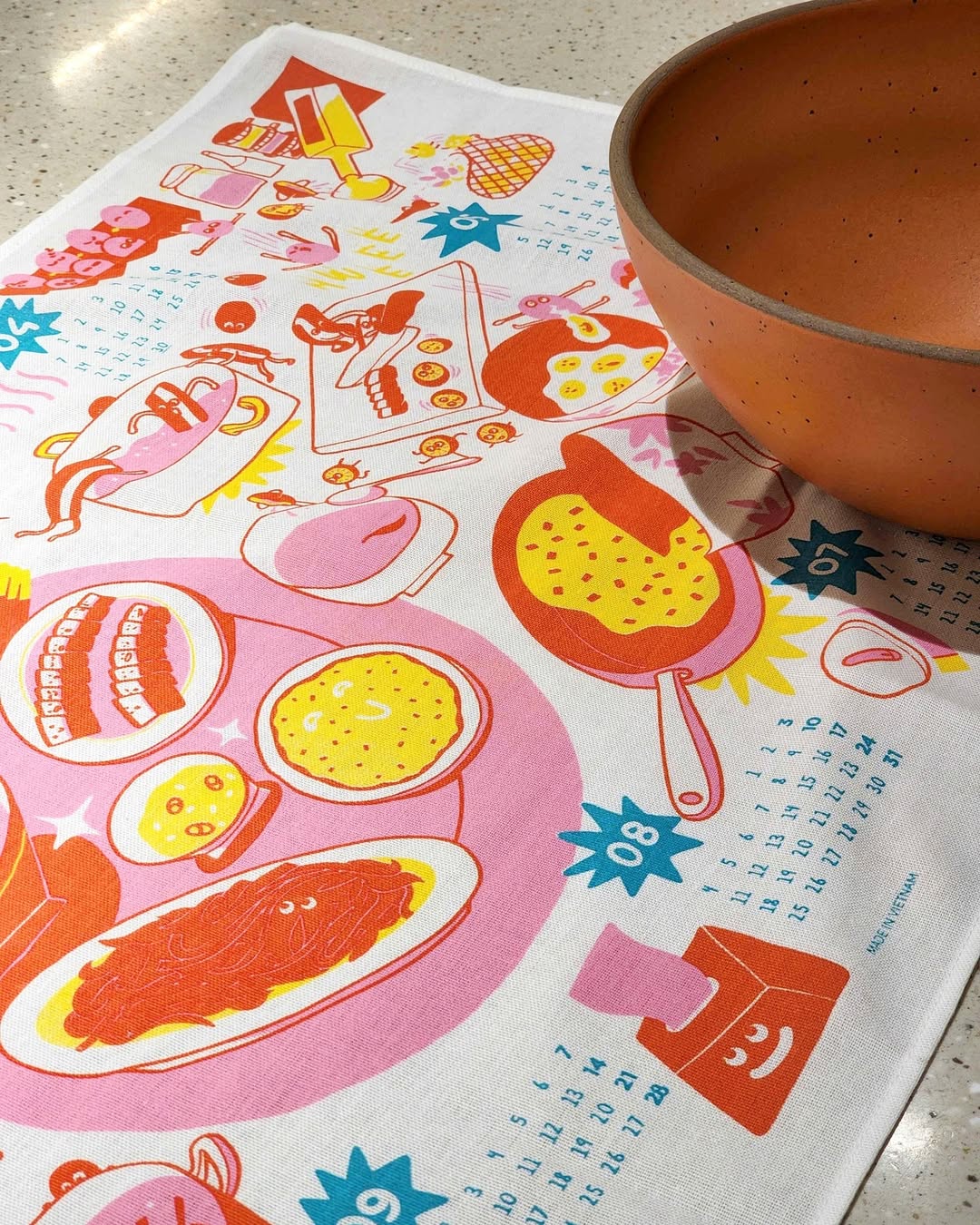 [ OHQUAO X ARTISTS ] FABRIC CALENDAR 2025