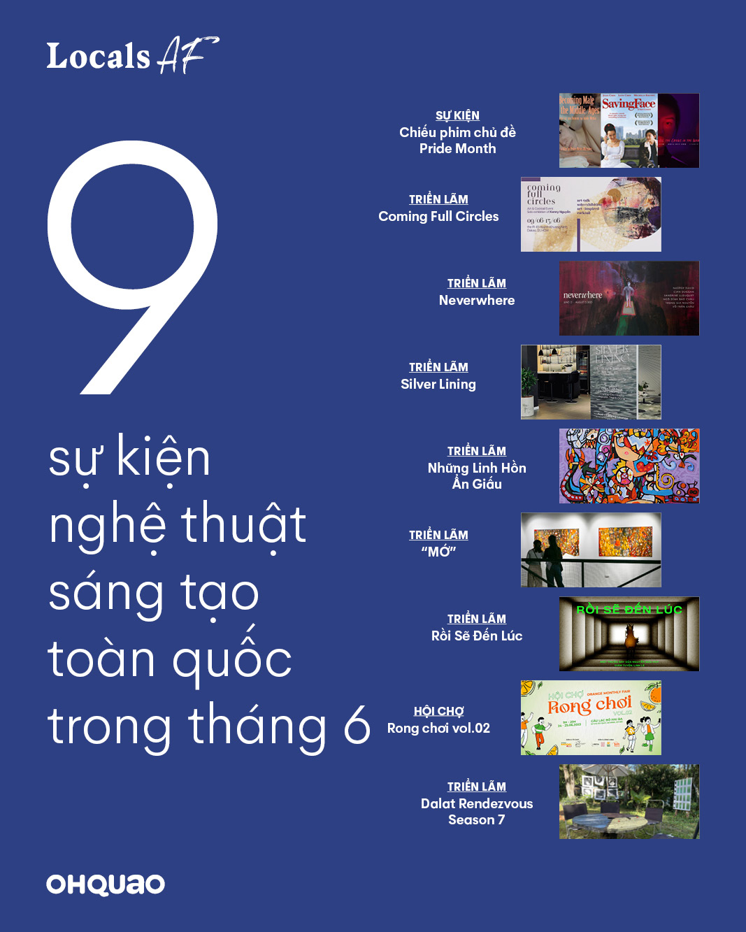 Bỏ túi 9 sự kiện nghệ thuật - sáng tạo nổi bật trong tháng Sáu