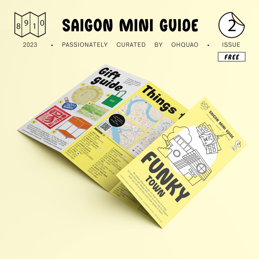 [ENG] SAIGON MINI GUIDE ISSUE 02 IS HERE! 🟡🗺