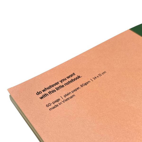 Pocket Notebook "Nước mía"