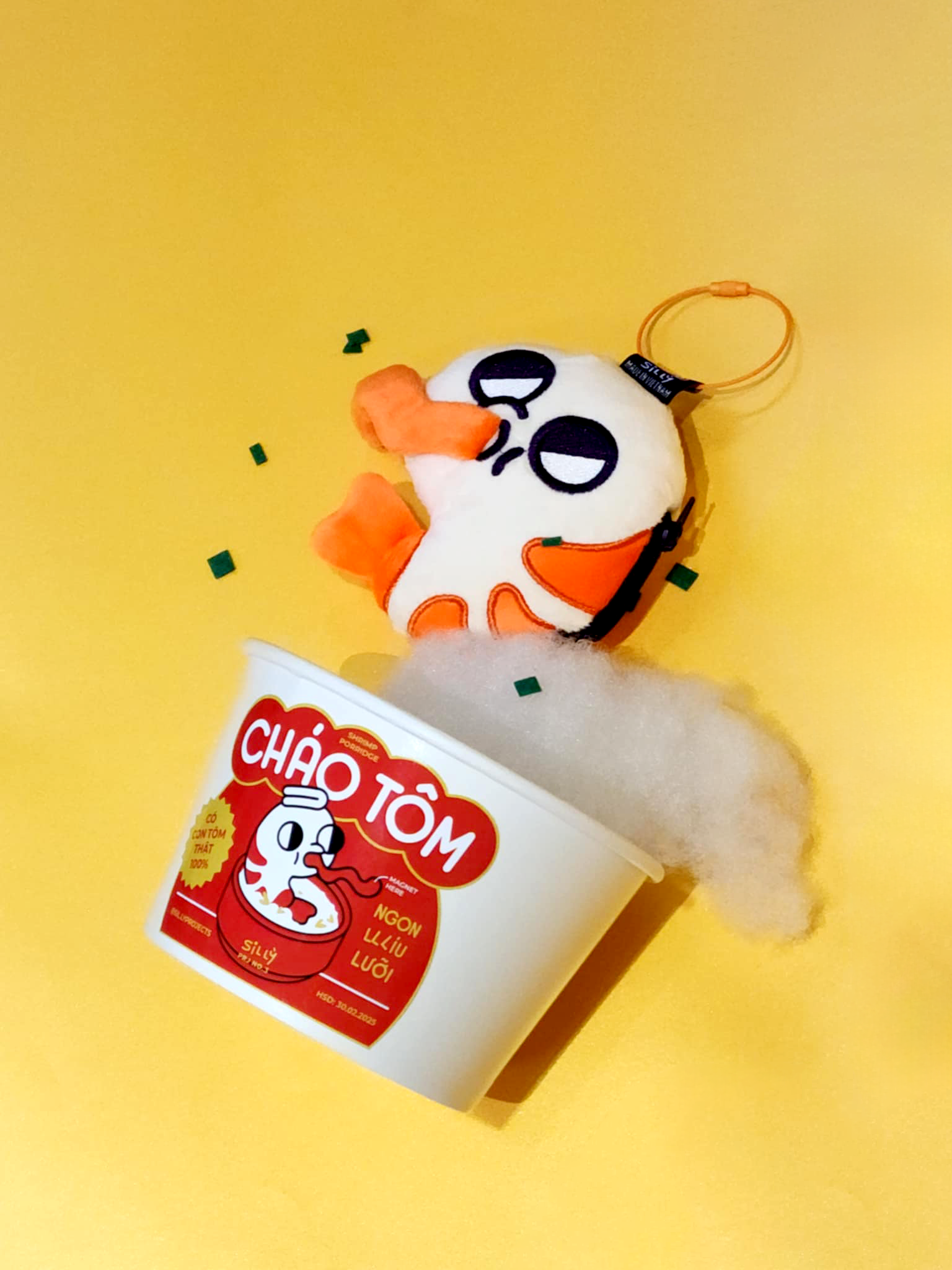Móc khóa "Cháo Tôm"