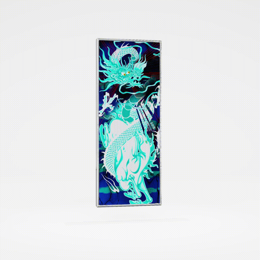 Lenticular Print “DRAGONXTHEHORSE”