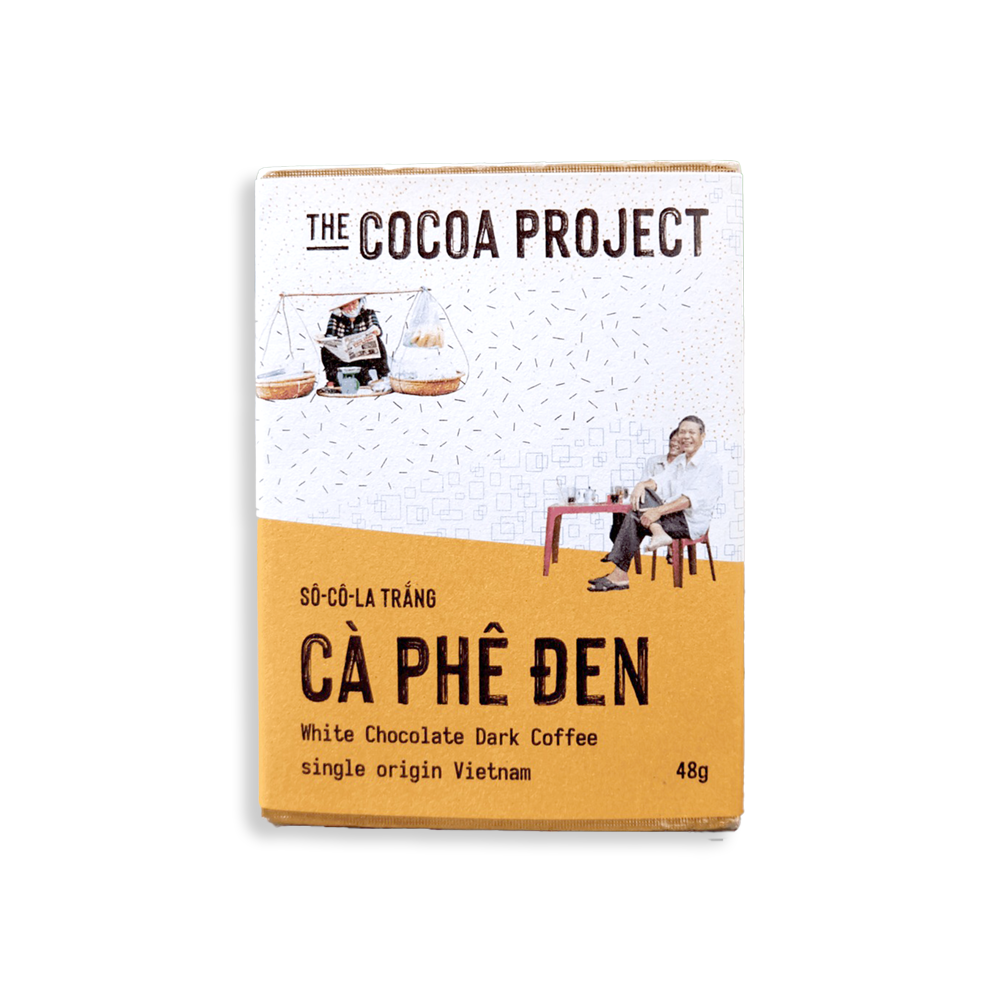 Thanh chocolate "White Chocolate Dark Coffee" 48g