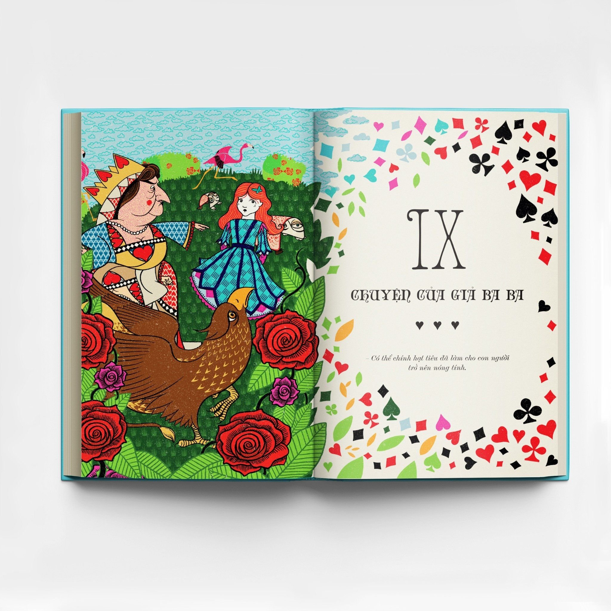 Sách "Alice ở xứ sở diệu kì và alice ở xứ sở trong gương" NXB Đông A