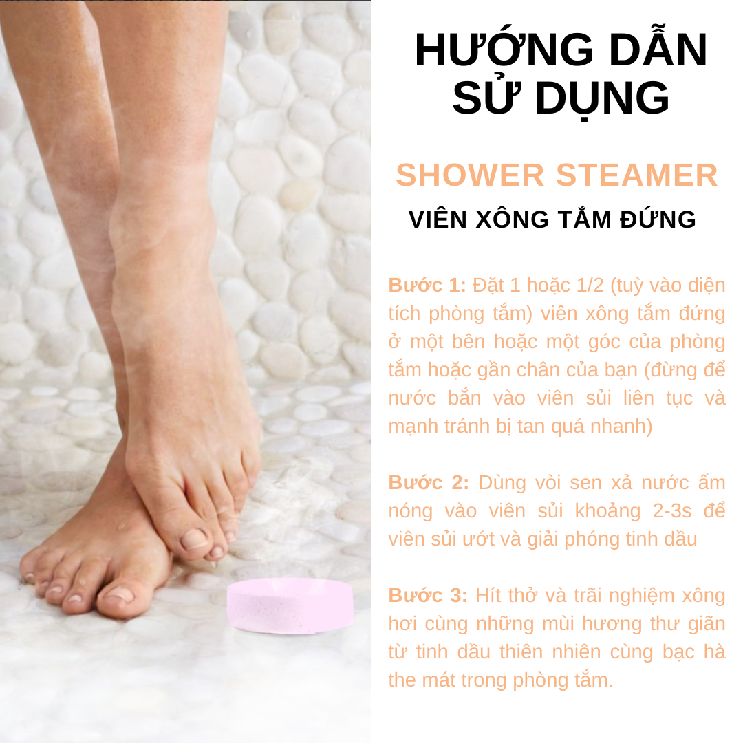 Viên xông tắm đứng 95gr "SPRING DREAM"