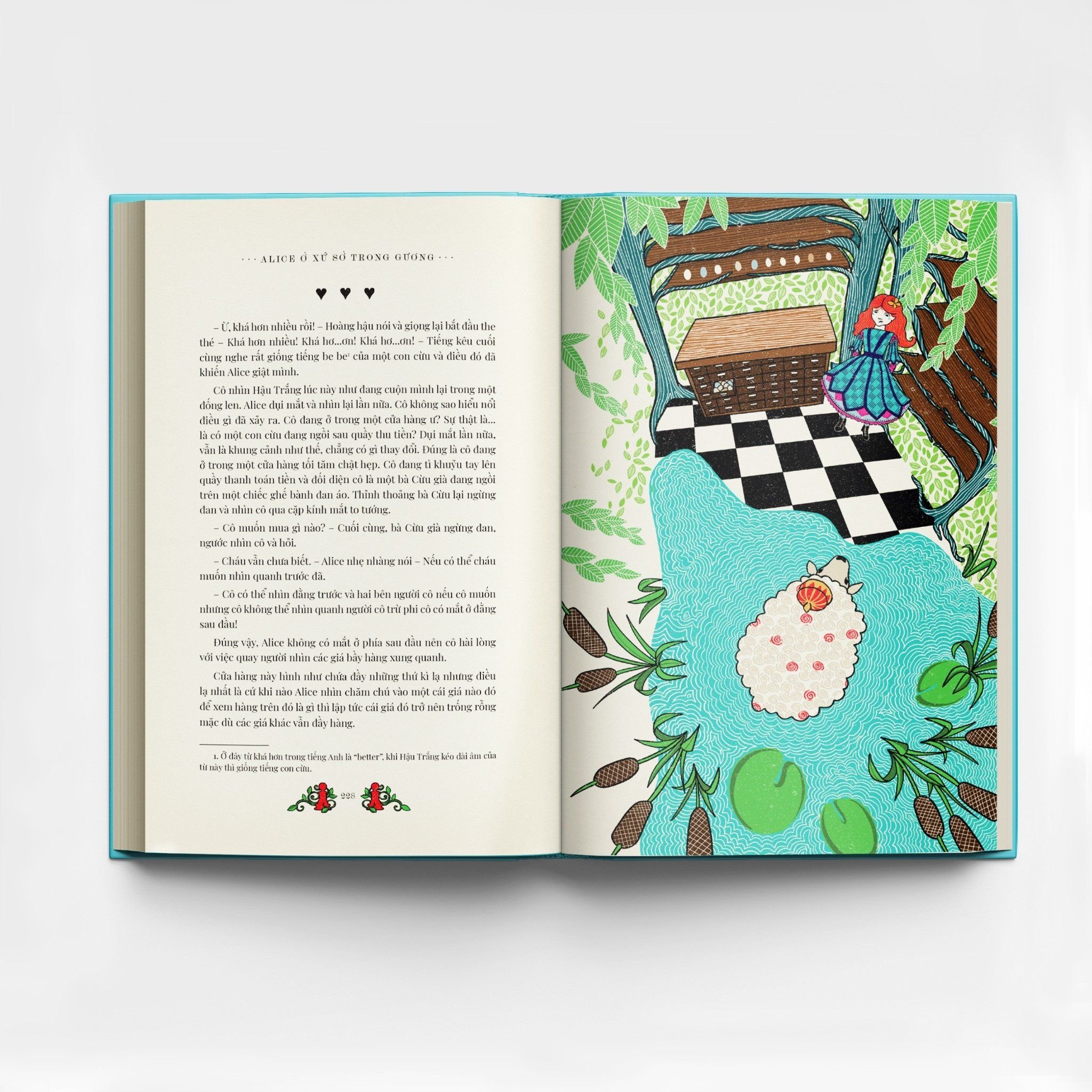 Sách "Alice ở xứ sở diệu kì và alice ở xứ sở trong gương" NXB Đông A
