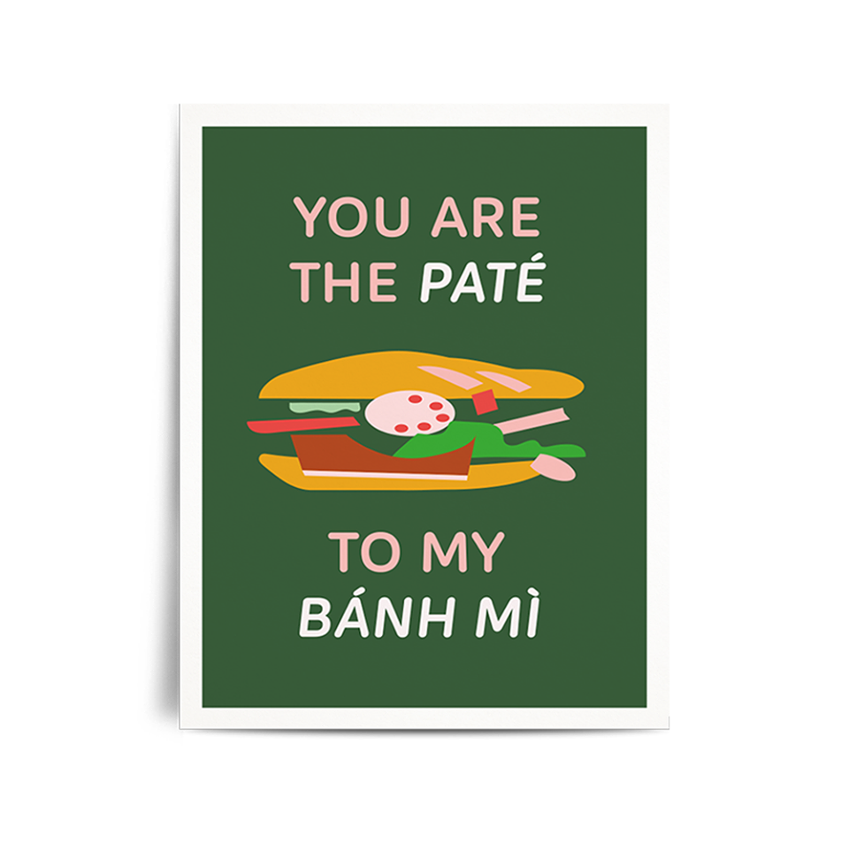 Bưu thiếp "Bánh Mì"